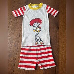 Very gently used Hanna Andersson Toy Story Short John Pajama set